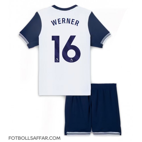 Tottenham Hotspur Timo Werner #16 Hemmadräkt Barn 2024-25 Kortärmad (+ Korta byxor)